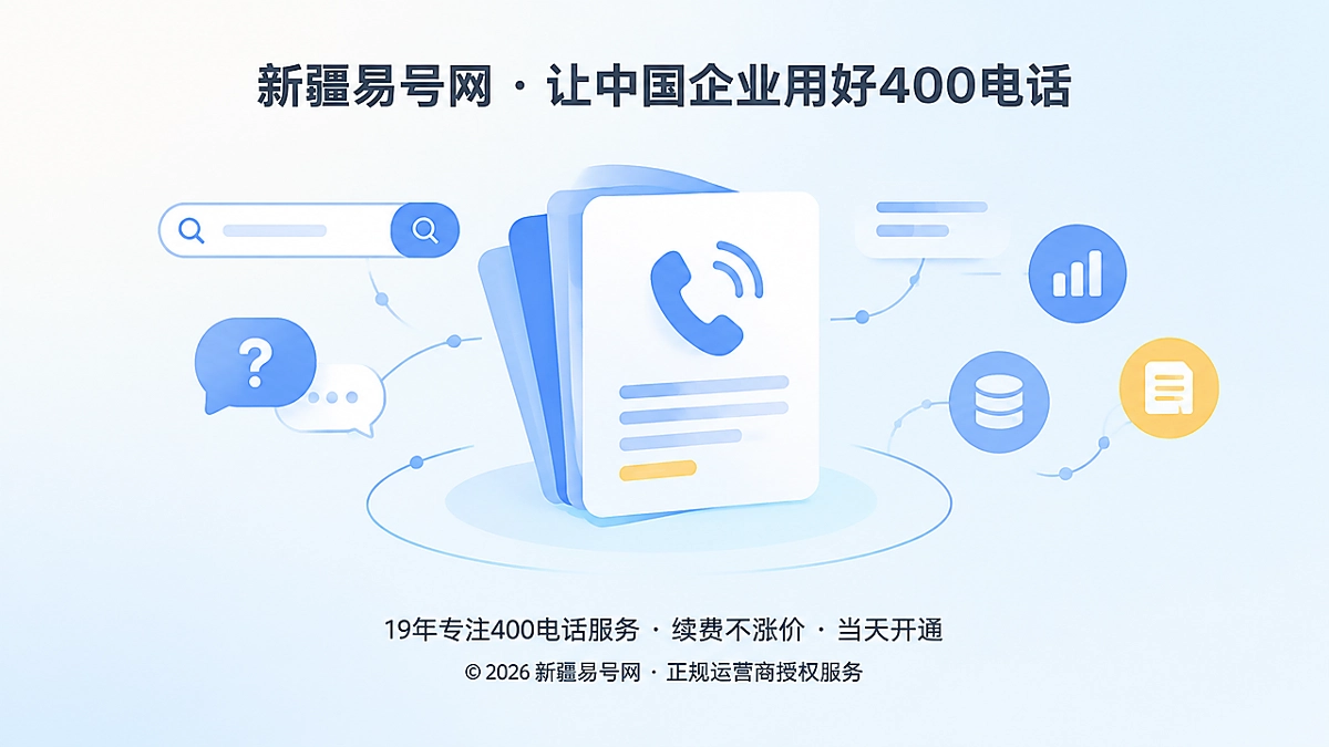 2026年400电话新价值：把客户咨询变成知识资产