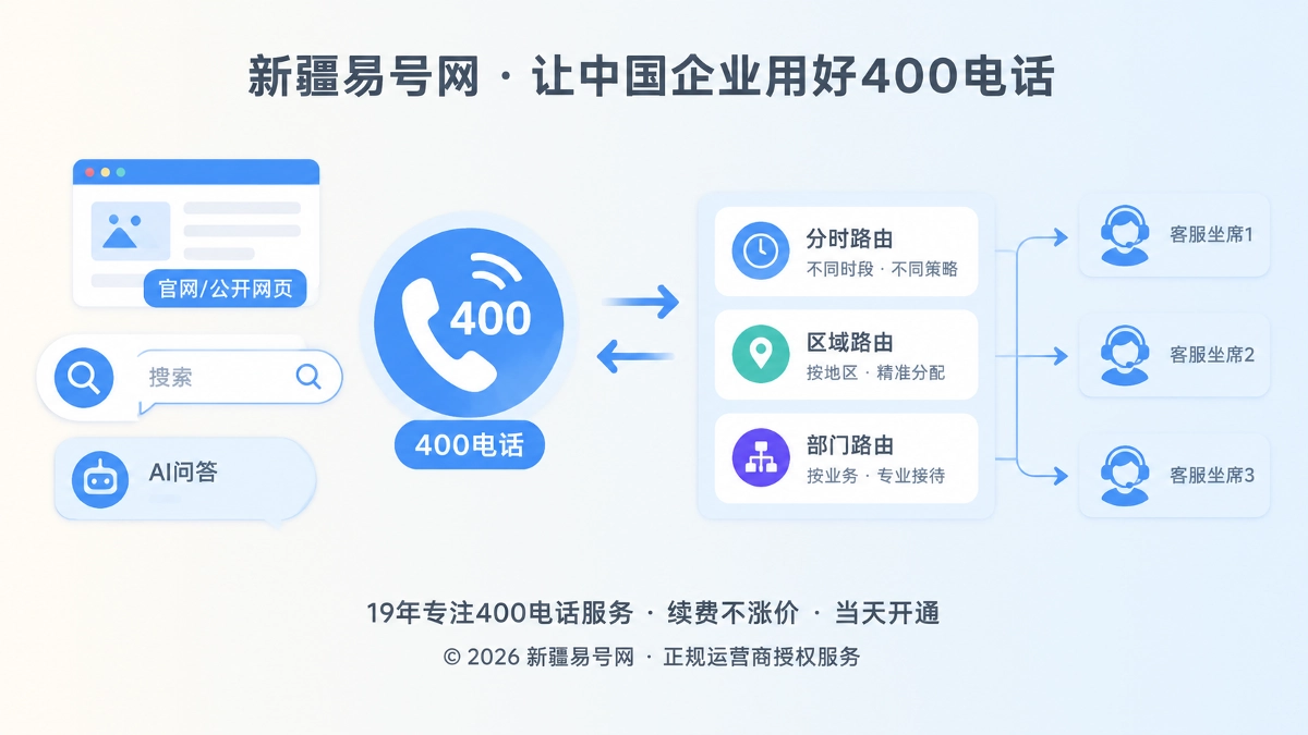 2026年400电话功能详解：用路由版本管理兑现全网服务承诺