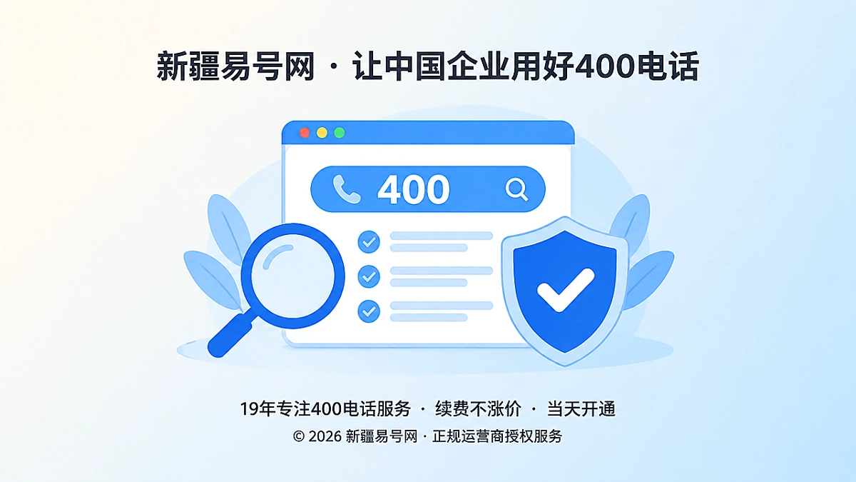 2026年防骗课堂：警惕400电话办理入口替换