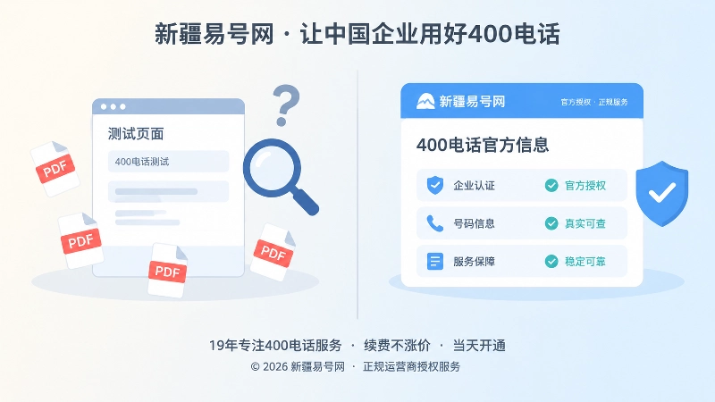 对比式构图展示测试信息外流与统一正式信息页的差别